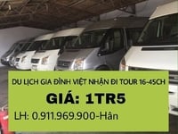 Nhân đi tour, tỉnh xe 16-45ch với giá ưu đãi dịp tết!!! Nhân đi tour, tỉnh xe 16-45ch với giá ưu đãi dịp tết!!!