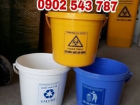 Xô đựng kim tiêm y tế bằng nhựa, xô đựng vật sắc nhọn, bông băng y tế Xô đựng kim tiêm y tế bằng nhựa, xô đựng vật sắc nhọn, bông băng y tế