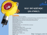 Cảm biến khí độc phòng nổ Ex d ⅡC T6(KOSHA) Cảm biến khí độc phòng nổ Ex d ⅡC T6(KOSHA)