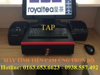 Combo trọn bộ máy tính tiền quán Trà sữa giá rẻ tại Phú Quốc Combo trọn bộ máy tính tiền quán Trà sữa giá rẻ tại Phú Quốc