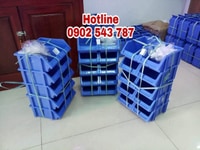 Khay nhựa xanh dương xếp tầng đựng bulon ốc vít, kệ dụng cụ nhựa Khay nhựa xanh dương xếp tầng đựng bulon ốc vít, kệ dụng cụ nhựa