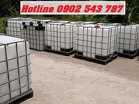 Tank nhựa vuông có khung thép 1000 lít; Thùng nhựa chứa hóa chất 1000L Tank nhựa vuông có khung thép 1000 lít; Thùng nhựa chứa hóa chất 1000L