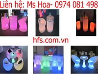 Bàn led, quầy bar led, ghế led phát sáng Bàn led, quầy bar led, ghế led phát sáng