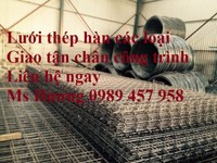 Lưới hàn chập phi 5 ô 50x200 mạ kẽm, sơn tĩnh điện Lưới hàn chập phi 5 ô 50x200 mạ kẽm, sơn tĩnh điện