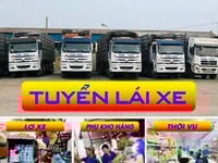Cần tuyển 10 Tài Xế 20 Lơ Xe 30 Phụ Kho Lương 15tr/ Tháng Tại Phú Yên Cần tuyển 10 Tài Xế 20 Lơ Xe 30 Phụ Kho Lương 15tr/ Tháng Tại Phú Yên