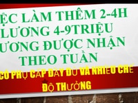 Việc làm buổi tối lương 5-9tr/tháng uy tín làm tại nhà Việc làm buổi tối lương 5-9tr/tháng uy tín làm tại nhà