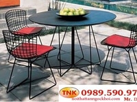 Bàn ghế cà phê giả mây giá rẻ nhất Bàn ghế cà phê giả mây giá rẻ nhất