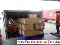 Tuyển nam phụ kho xếp hàng 600 ngàn/ ngày phát lương ngày lơ xe Tuyển nam phụ kho xếp hàng 600 ngàn/ ngày phát lương ngày lơ xe