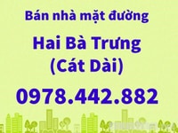 Bán nhà 2 tầng độc lập mặt đường Hai Bà Trưng, Lê Chân, Hải Phòng Bán nhà 2 tầng độc lập mặt đường Hai Bà Trưng, Lê Chân, Hải Phòng