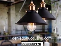 Đèn thả trần trang trí chóa sắt PQ 9105 giá sỉ 150k Đèn thả trần trang trí chóa sắt PQ 9105 giá sỉ 150k