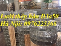 Lưới thép hàn D3A50 mạ kẽm, nhúng nhựa Lưới thép hàn D3A50 mạ kẽm, nhúng nhựa