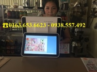 Máy tính tiền cảm ứng 2 màn hình giá rẻ cho trà sữa tại Tân Bình Máy tính tiền cảm ứng 2 màn hình giá rẻ cho trà sữa tại Tân Bình