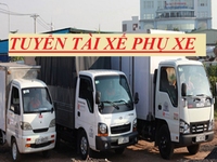 Tuyển nam phụ kho xếp hàng 600K/ ngày Lơ xe tài xế 16 triệu / tháng Tuyển nam phụ kho xếp hàng 600K/ ngày Lơ xe tài xế 16 triệu / tháng