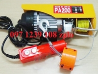 Tời điện mini PA200 giá cực rẻ, cực sốc Tời điện mini PA200 giá cực rẻ, cực sốc