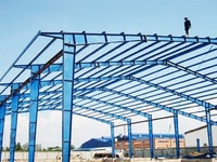 Chuyên tiết kế thi công nhà tiền chế lắp ghép khung thép giá rẻ Chuyên tiết kế thi công nhà tiền chế lắp ghép khung thép giá rẻ