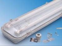 Bộ đèn T5 đôi 1,2m, máng chống thấm Bộ đèn T5 đôi 1,2m, máng chống thấm