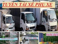 Tuyển Lái Xe Lơ Xe Và lao động phổ thông bao ăn ở Tuyển Lái Xe Lơ Xe Và lao động phổ thông bao ăn ở