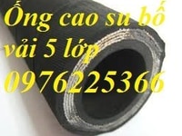 Ống cao su bố vải công danh hùng mạnh Ống cao su bố vải công danh hùng mạnh