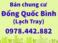 Chính chủ chuyển nhượng căn chung cư Đổng Quốc Bình, Ngô Quyền, HP Chính chủ chuyển nhượng căn chung cư Đổng Quốc Bình, Ngô Quyền, HP