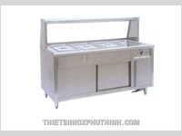 Bếp công nghiệp phú thịnh - quầy hâm nóng thức ăn Bếp công nghiệp phú thịnh - quầy hâm nóng thức ăn