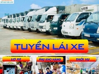 Tuyển tài xế, lơ xe giao hàng tại đồng nai Tuyển tài xế, lơ xe giao hàng tại đồng nai