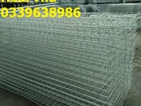 Lưới thép hàn mạ kẽm nhúng nóng, hàng rào gập đầu Lưới thép hàn mạ kẽm nhúng nóng, hàng rào gập đầu