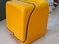 Thùng giao thức ăn online, thùng giao hàng sau xe máy nhựa composite Thùng giao thức ăn online, thùng giao hàng sau xe máy nhựa composite