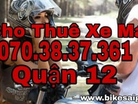 Cho thuê xe máy tại Quận 12, giao xe tận nơi Cho thuê xe máy tại Quận 12, giao xe tận nơi