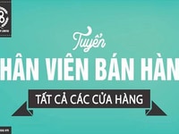 Tuyển dụng làm việc gấp 3 nhân viên phụ bán hàng . Tuyển dụng làm việc gấp 3 nhân viên phụ bán hàng .