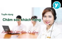 Tuyển gấp nhân viên nam nữ tư vấn chăm sóc khách hàng. Tuyển gấp nhân viên nam nữ tư vấn chăm sóc khách hàng.