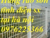 Hàng rào lưới thép hàn sơn tĩnh điện mạ kẽm Hàng rào lưới thép hàn sơn tĩnh điện mạ kẽm