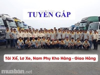 Cần gấp lơ xe, tài xế làm tai Bình Dương lương cao bao ăn ở Cần gấp lơ xe, tài xế làm tai Bình Dương lương cao bao ăn ở