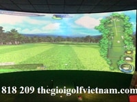 Dịch vụ thi công phòng tập golf 3D màn hình rộng Dịch vụ thi công phòng tập golf 3D màn hình rộng