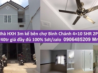 Nhà Bình Chánh giá rẻ Hẻm xe hơi 40m2 2PN chỉ 740 triệu chính chủ Nhà Bình Chánh giá rẻ Hẻm xe hơi 40m2 2PN chỉ 740 triệu chính chủ