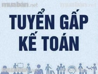 Tuyển gấp nhân viên kế toán đi làm ngay tại quận 6 Tuyển gấp nhân viên kế toán đi làm ngay tại quận 6