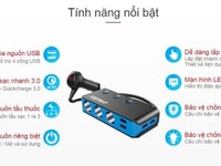 Bộ Sạc Chia Nguồn Xe Hơi Vietmap Vm71 Bộ Sạc Chia Nguồn Xe Hơi Vietmap Vm71