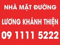 Bán nhà măt tiền 4,46m mặt đường Lương Khánh Thiện HP Bán nhà măt tiền 4,46m mặt đường Lương Khánh Thiện HP