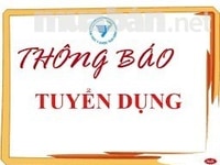 Công ty cần tuyển nhân làm tại phòng nhân sự Công ty cần tuyển nhân làm tại phòng nhân sự