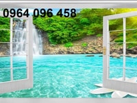 Tranh cửa sổ 3d- mẫu gạch tranh 3d cửa sổ Tranh cửa sổ 3d- mẫu gạch tranh 3d cửa sổ