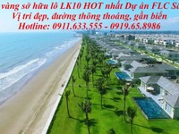 Đất nền FLC Sầm Sơn Thanh Hóa, LK10 mặt đường thông Đất nền FLC Sầm Sơn Thanh Hóa, LK10 mặt đường thông