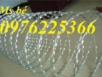 Dây thép gai hình dao,cứng cáp,độ bảo vệ cao Dây thép gai hình dao,cứng cáp,độ bảo vệ cao