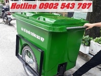 Thanh lý 4 Xe gom rác thải 1000 lít 3 bánh hơi nhựa composite mới 100% Thanh lý 4 Xe gom rác thải 1000 lít 3 bánh hơi nhựa composite mới 100%