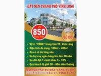 Giá bán chỉ từ 850tr/nền sổ đỏ trao tay - Đầu tư sinh lợi ngay Giá bán chỉ từ 850tr/nền sổ đỏ trao tay - Đầu tư sinh lợi ngay