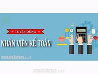 Tuyển 2 nhân viên kế toán hỗ trợ văn phòng Tuyển 2 nhân viên kế toán hỗ trợ văn phòng