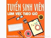 Tuyển sinh viên và nội chợ làm việc theo giờ hoặc fulltime 6.500.000 Tuyển sinh viên và nội chợ làm việc theo giờ hoặc fulltime 6.500.000