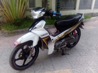 Xe sirius rc vành đúc màu trắng nguyên bản Xe sirius rc vành đúc màu trắng nguyên bản