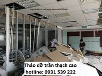 DỊCH VỤ THÁO DỠ TRẦN VÁCH THẠCH CAO DỊCH VỤ THÁO DỠ TRẦN VÁCH THẠCH CAO