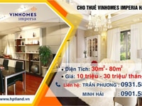 Cho thuê Vinhomes Imperia - CĂN HỘ từ 9tr- 12tr/tháng, Nhà ở, Biệt Thự Cho thuê Vinhomes Imperia - CĂN HỘ từ 9tr- 12tr/tháng, Nhà ở, Biệt Thự
