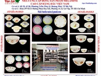 Bán Bát Đĩa Melamine cao cấp Trường Học Bán Bát Đĩa Melamine cao cấp Trường Học