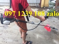 Máy cắt cỏ cần cứng chạy xăng Honda GX35, đeo vai tiện lợi, dễ làm Máy cắt cỏ cần cứng chạy xăng Honda GX35, đeo vai tiện lợi, dễ làm